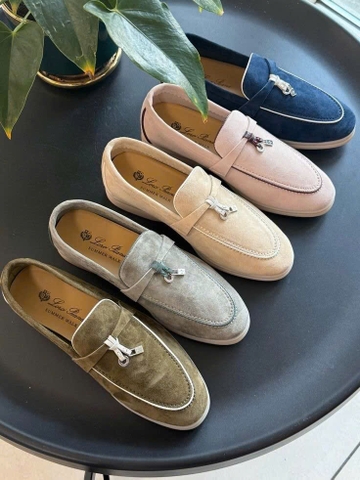 Giày Loro Piana Summer Charms Walk Moccasin