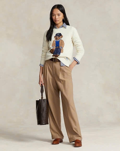 Áo len pha len Polo Bear
