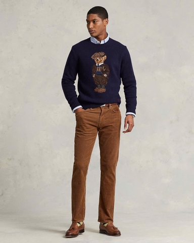 Áo len Polo Bear