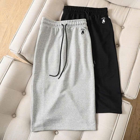 Chân váy thun cotton KARL dáng suông 2 màu