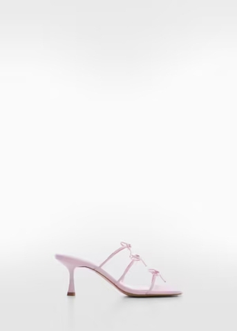 Mango Bows leather sandals