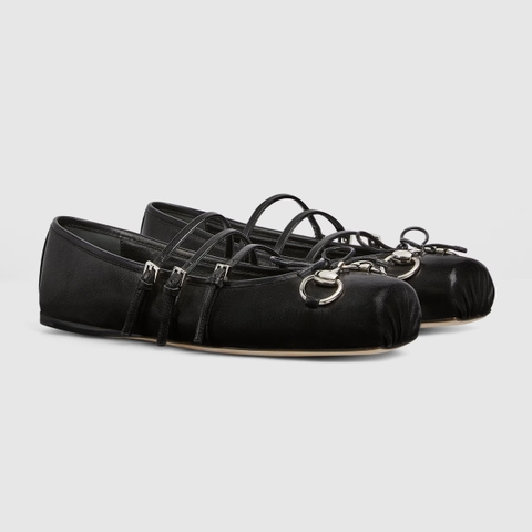Giày bệt Gucci da bóng