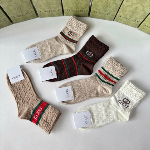 Tất Gucci-Hộp 5 chiếc