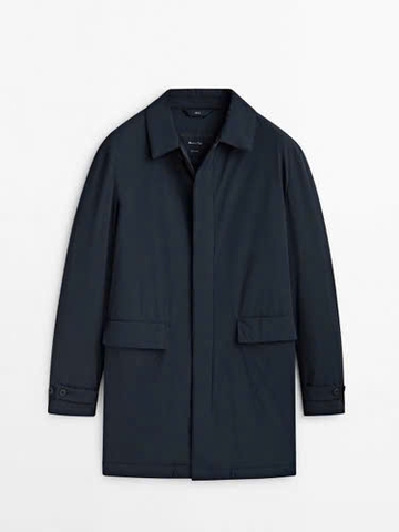 Áo khoác gió nam chần bông 1 lớp Massimo Dutti