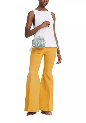 Longchamp LE PLIAGE EMBROIDERED TOP HANDLE BAG