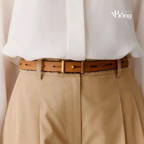 Belt da ICICLE bản 2cm 2 màu fullbox