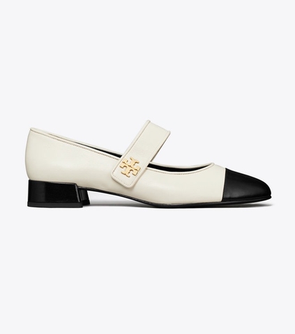 Tory Burch CAP-TOE MARY JANE HEEL BALLET