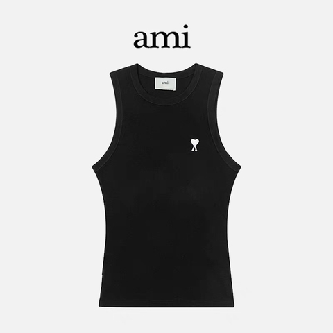 Áo sát nách AMI logo tim 4 màu