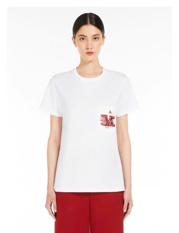 Tshirt MaxMara logo ngực