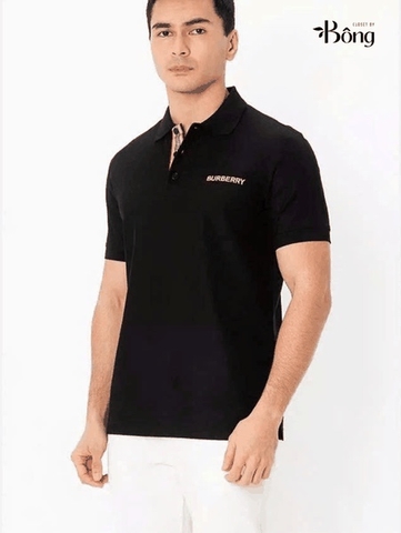 Áo Polo BBR cổ bẻ logo thêu