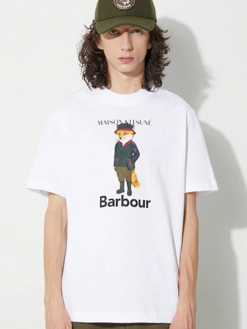 Áo phông Barbour x Maison Kitsune