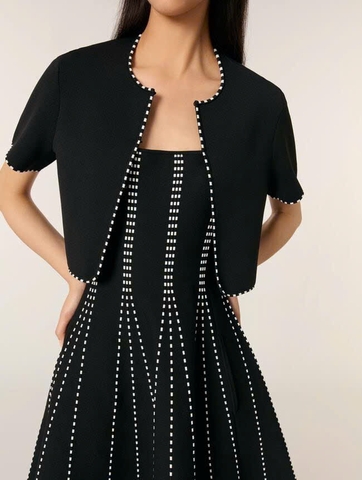 Áo len cardigan ngắn