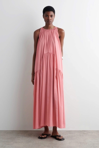 Maxi COS cổ nhún 3 màu