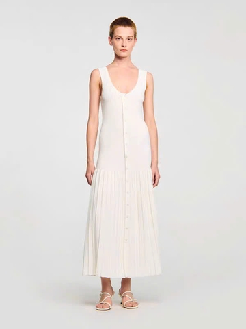 Váy maxi dệt kim