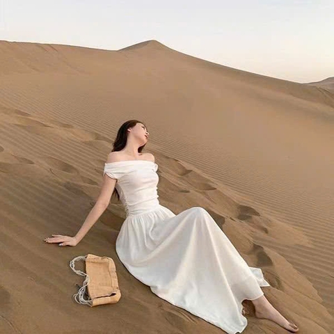 Maxi YUMI HQ thân cotton chân dù