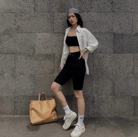 Short jeans ngố GAP
