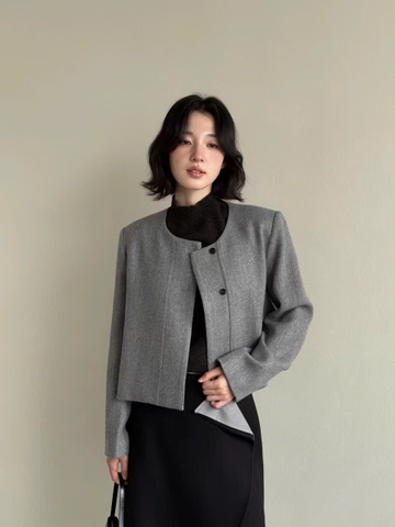 Áo khoác dạ ép MoonTea