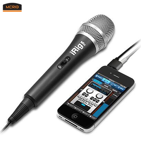 IRig Microphone - Micro thu âm di động cho Ipad, Iphone, máy tính bảng, smartphone