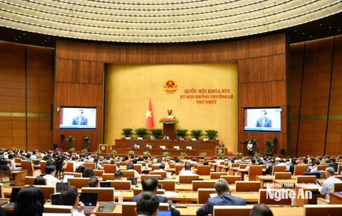 Hôm nay, Quốc hội tiếp tục thảo luận về các dự án luật