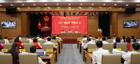 Khai mạc Kỳ họp thứ 4 HĐND tỉnh khóa XVIII