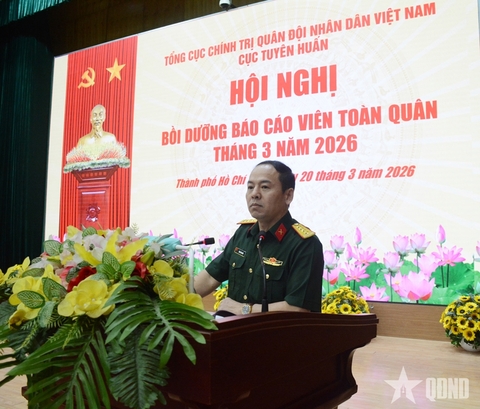 Cục Tuyên huấn (Tổng cục Chính trị): Báo cáo viên toàn quân chú trọng công tác tư tưởng ở cơ sở
