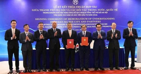 Hà Nội ký 18 biên bản ghi nhớ hợp tác về khoa học công nghệ, đổi mới sáng tạo và chuyển đổi số