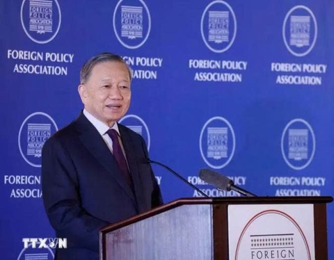 Tổng Bí thư, Chủ tịch nước Tô Lâm phát biểu chính sách tại Hiệp hội Chính sách đối ngoại Hoa Kỳ
