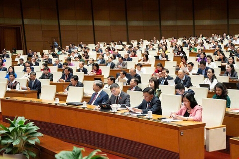 Hôm nay (21/4), Quốc hội tiếp tục thảo luận về phát triển kinh tế - xã hội, sửa đổi 4 Luật về thuế