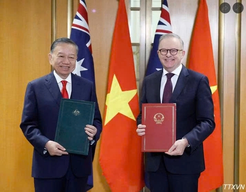 Việt Nam - Australia đưa quan hệ Đối tác Chiến lược Toàn diện lên tầm cao hơn