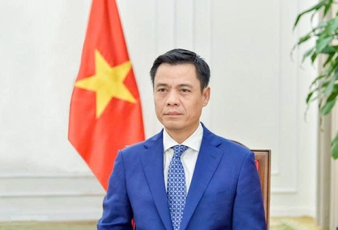 Thứ trưởng Ngoại giao Đặng Hoàng Giang gặp Trợ lý Ngoại trưởng Hoa Kỳ Michael DeSombre