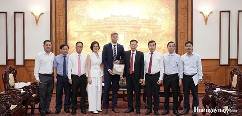 TP. Huế tăng cường hợp tác với các đối tác Đan Mạch