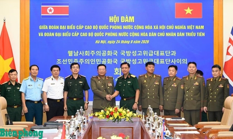 Hợp tác quốc phòng Việt Nam-Triều Tiên đạt nhiều kết quả tích cực