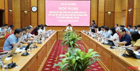 Bí thư Tỉnh ủy Phan Thăng An: Tiếp tục hoàn thiện Hệ thống đánh giá, xếp loại theo hướng thực chất, hiệu quả