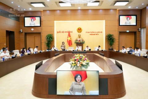 Ủy ban Thường vụ Quốc hội cho ý kiến về dự án luật trong lĩnh vực văn hóa, thể thao và du lịch