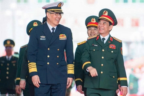 Bộ trưởng Quốc phòng Việt Nam-Trung Quốc gặp nhau tại biên giới