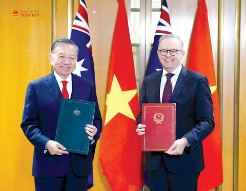 Chuyến thăm cấp Nhà nước tới Australia và New Zealand của Tổng Bí thư, Chủ tịch nước Tô Lâm nhìn từ Nghị quyết số 06-NQ/TW 62 văn kiện hợp tác - cụ thể hóa nội hàm 