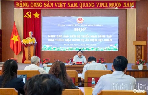 Công tác giải phóng mặt bằng Dự án Nhà máy điện hạt nhân đạt kết quả tích cực