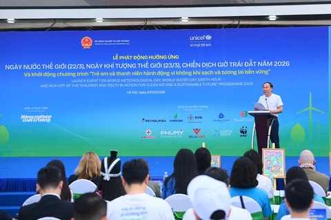 Chung tay vì nước sạch, không khí trong lành và tương lai bền vững