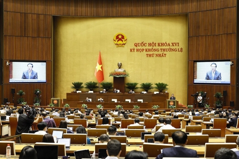 Hôm nay, (24/8) Quốc hội bế mạc kỳ họp không thường lệ