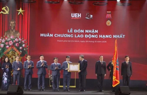 Tổng Bí thư, Chủ tịch nước Tô Lâm dự kỷ niệm 50 năm thành lập Đại học Kinh tế TPHCM