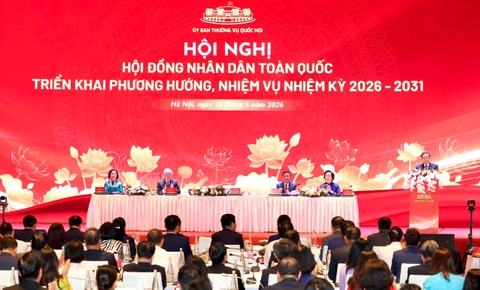 Khai mạc Hội nghị toàn quốc triển khai phương hướng, nhiệm vụ của HĐND nhiệm kỳ 2026-2031