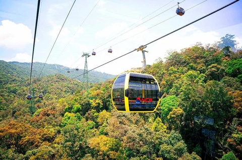Cáp treo Bà Nà xếp thứ 5 trong top 11 cáp treo mang đến tầm nhìn ngoạn mục nhất châu Á