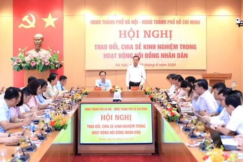 HĐND TP. Hồ Chí Minh và Hà Nội chia sẻ kinh nghiệm đổi mới hoạt động dân cử