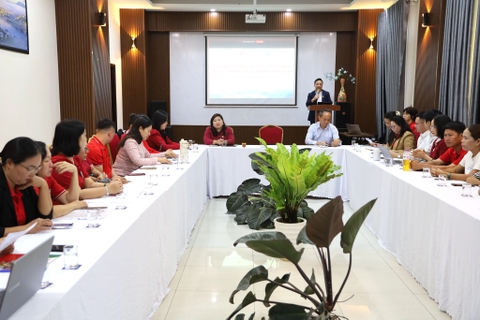 Hội Chữ thập đỏ Việt Nam tập huấn về dự án “Nước uống sạch cho cộng đồng”