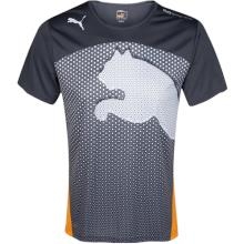 Quần áo bóng đá không logo Puma Cat đen