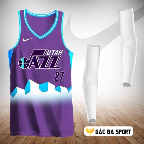 Quần áo bóng rổ Thiết kế Dazz tím