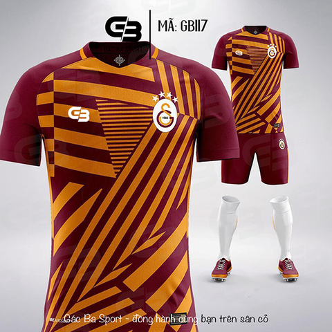 Quần áo bóng đá Không Logo thiết kế GB117