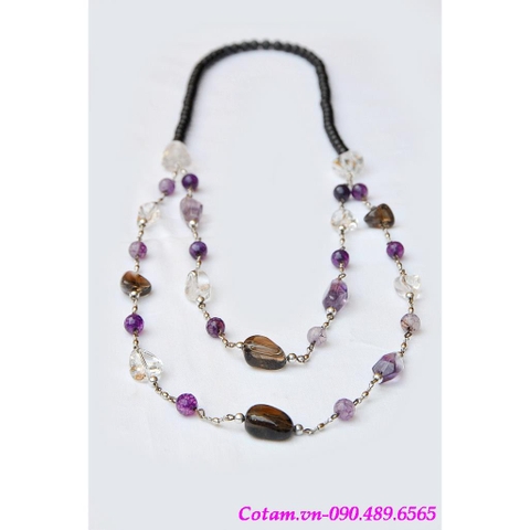 Vòng cổ thạch anh TA25