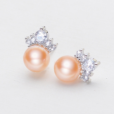 Bông khuyên tai ngọc trai Kiểu treo Tinh tế - Neptune Pearl(9ly) - CTJ1504
