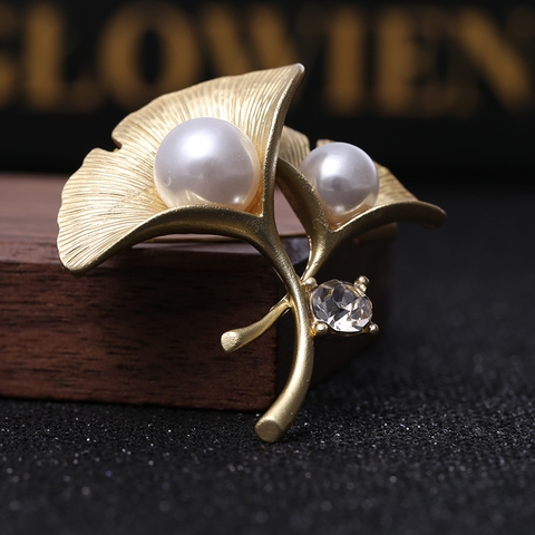 Cài áo ngọc trai Hoa sen đá  STONELOTUS PEARL(7-9ly) - CTJ5120